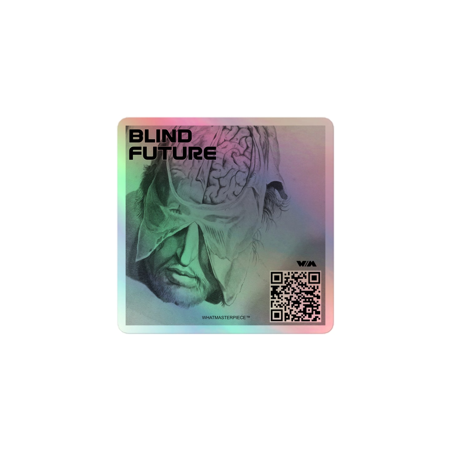 BLIND FUTURE HOLOGRAPHIC STICKER