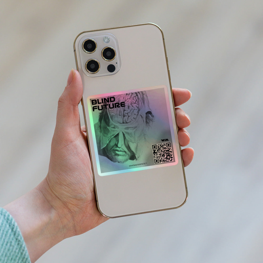 BLIND FUTURE HOLOGRAPHIC STICKER